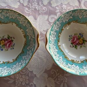 Two Royal Albert Enchantment Small Bowls